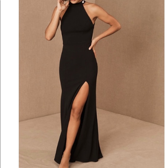 BHLDN Black Gown - Picture 1 of 2